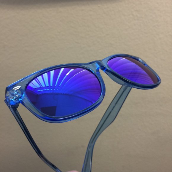 Geek Blue Mirror Sunglasses Rad 09- MISC061 - Picture 3 of 4